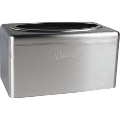 Kimberly-Clark Professional 9924 Stainless Steel Hand Towel Dispenser, Silver (Pack of 2)