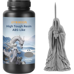 3D Printer Resin 1000g 3D Printing Resin High Tenacity (White)