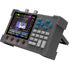 Dual Channel Mini Digital Oszilloskop, fortschrittliches Multimeter mit klarem Display für präzise Messungen, ideal für verschiedene Instrumente