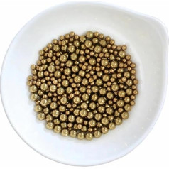 Messing (H62) Massive Lagerkugeln 0,5 mm – 5 mm 0,9 mm 1 mm 2 mm 2,381 mm 2,5 mm 3 mm 3,175 mm 4 mm 4,45 mm 4,5 mm 4,763 mm Hohe Präzision-1,5 mm-10 Stück