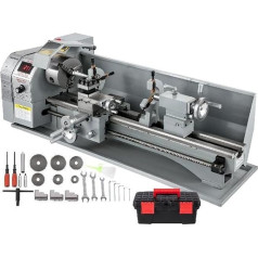 Kleines Metall 8,7 x 29,5 Zoll / 220 x 750 mm 750 W LED mit stufenloser Geschwindigkeit for Bohren mit Rückwärtsdrehung