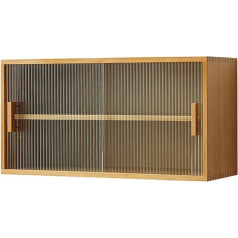Arbeitszimmer Wohnzimmer Wandschrank Massivholz Wandschrank Eingangsbereich Küche Sideboard Desktop Wandschrank of(Color:Holz)
