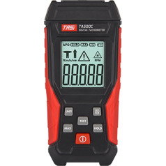 Kompakter digitaler Geschwindigkeits- und Liniengeschwindigkeitsmesser Tachometer für präzise Messung, geeignet für Ingenieure & Enthusiasten, digitaler Drehzahlmesser Geschwindigkeitsmesser