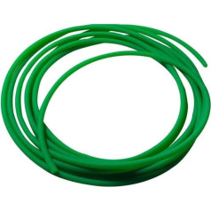 GatherTOOL 1/2/3 Metre Green Polyurethane Solid Belt PU Round Polyurethane Industrial Drive Belt with Rough Surface, Diameter 1.5mm-18mm (Size : 2 Meters, Color : Dia 6mm)