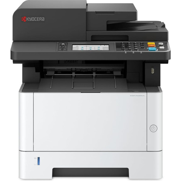 Kyocera Ecosys MA4000wifx Laser Printer Multifunction Device with WLAN. Gigabit LAN, WLAN Printer, Multifunction Printer, Scanner, Copier, Fax, Touch Panel. Mobile Print