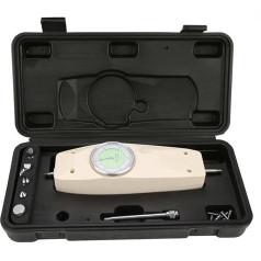 HEALBYBLE Analoge Dynamometer-Kraftmessgerät-Tester-Push-Pull-Kraftmessgerät,Genaue Messwerte