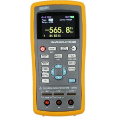 Handheld LCR Digital Bridge Gauge, High Precision Capacitance, Inductance and Resistance Meter, 4 1/2 Digit Display (ET433)