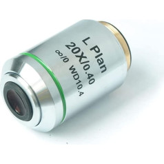 Zubehör für Labormikroskope 5X/20X Achromatisches Infinity-Plan-Objektiv mit langem Arbeitsabstand for metallurgische Mikroskope(20x)