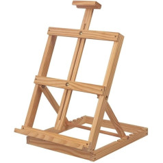 Tischstaffelei zum Skizzieren und Malen, verstellbare horizontale Staffelei, perfekt für Künstler, Bücherregal-Display, Klaviernoten und Rezept-Leseständer