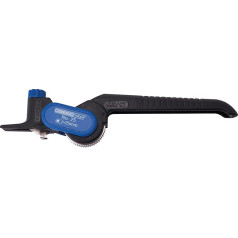 WEICON outer sheath cutter No.25 tool for earth cable stripping multi-insulated cables round and longitudinal cutting up to 5 mm sheath thickness High security Special tool black/blue