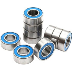 WWDYTLAOW 10/50PCS MR105-2RS Bearing ABEC-5 5x10x4 mm MR105RS Ball Bearings Blue Sealed Bearing MR105 2RS 5 * 10 * 4mm(10PCS_ABEC 3)