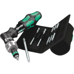 Wera Kraftform Kompakt 13-Piece Ratchet Screwdriver RA 4 05051031001
