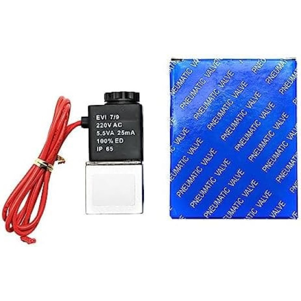 Elektrisches Magnetventil 24 V DC 12 V 110 V 220 V 1/4