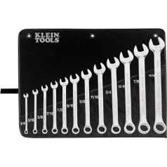 Klein Tools 68404 Combination Wrench Set, 12-Piece