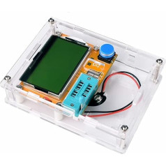 LCR-T4 Mega328 Digitaler Transistortester Widerstand Kapazität Diode Triode Kapazität Widerstand ESR Meter MOS PNP NPN LCR LCR-Meter