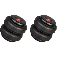 NKURTPC LUFTFEDERBEIN Luftfederung 2E6X6 Luftfederung Tasche 2 Schicht Gummi Luftfeder Airbag Stoßdämpfer OD113MM Höhe 65MM Zu 175MM