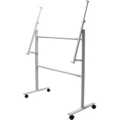 HEJUNX Universal Whiteboard Stand - Metal Bracket with Adjustable Angle for All Your Whiteboards, Chalkboards and Notice Boards