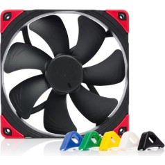 Ventilators 140mm nf-a14 pwm chromax melns maināmas krāsas