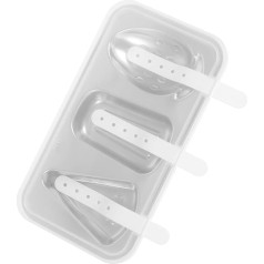 UPKOCH Stainless Steel Ice Lolly Moulds Reusable Ice Cream Moulds Ice Lolly Moulds with Stick and Lid for DIY Ice Cream