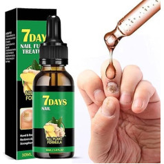Ginger Cuticle Care Oil for Nails - Cosmetic Care for Nail Fungal Infection Quick & Effective 7 Days Nail Treatment (Pack of 1)