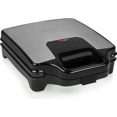 Princess 01.127006.01.001 Supreme XXL Sandwich Maker, Plastic, Black