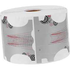 VALICLUD 1 Rolle Papierhalter Maniküre Anleitungsaufkleber Maniküre Werkzeug Nagelmaniküre Zubehör Maniküre Charme UV Gel Verlängerungspapier UV Gel Formaufkleber