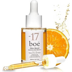 Boë No.17 Glow Serum with Hyaluronic Acid and Vitamin C Self Tan Moisturiser 30ml