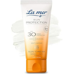 La mer Sun Protection Sun Cream SPF 30 - Sun Protection for the Face with Anti-Ageing Effect - Moisturising Sun Cream - For All Skin Types - 50 ml