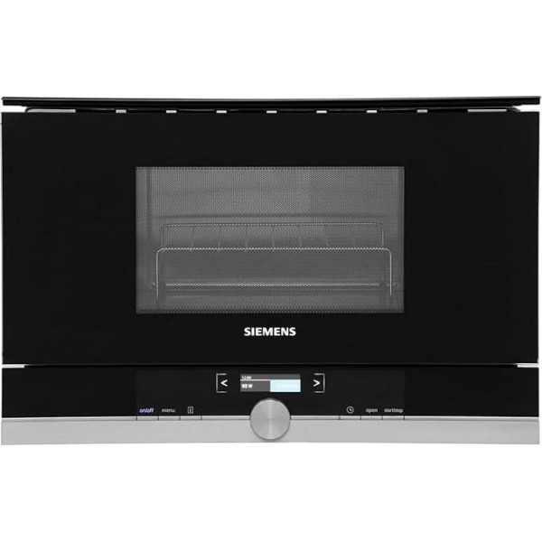 Siemens BE634LGS1 iQ700 Microwave / 900 W / 21 Litres / LED Internal Light / Stainless Steel