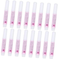 COHEALI Pack of 50 Art Decorating Tips Glue Nail Glue for Pressing Nails Nail Art Tool Mini Beauty Nail Glue Sticky Rubber Nail Accessories Nail Polish Acrylic Manicure