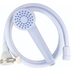 Blue Canyon Solo Plus Shower Head | Max Tap Size 2 cm | Premium Shower Attachment for Bath Taps | Snap On Fitting | Suitable for Round & Oval Taps | Shower Head for Bathroom | ~ 1.2