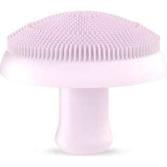 Super Soft Face Scrubber, Gentle Silicone Facial Scrubber Exfoliating Scrub for Cleansing and Massage, Face Wash Exfoliating Brush for Men and Women, Cleansing Blackheads, Acne Pores (Pink)