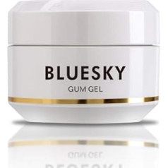 Bluesky Gum Gel 35 g Clear, Poly Gel Nail Builder UV LED Nail Polish Clear, Fast Nail Extension Gel, 30 g