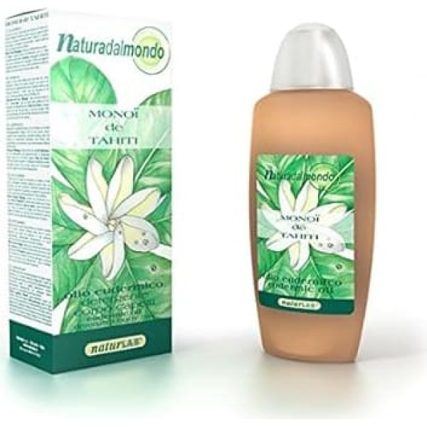 Natural Lab – Monoi de Tahiti Oil Euder Mico 200 ml Suitable for Sensitive Skin of Beno, Designed A Action for High Emollient