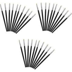 Healeved Eyelash Shaping Brush Tools Eyelash Brush Make Up Brush Eyelash Lift Brush Eyelash Brush Applicator Brush for Eyelash Lifting Eyelash Brush Mascara Miss Micro Pack of 30