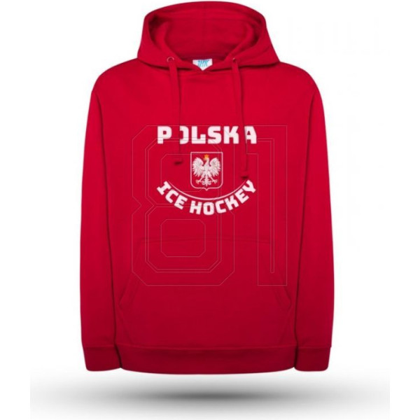Ledus hokejs Polija Jr Džemperis SILBICEHPL-RD-12 / 12-14