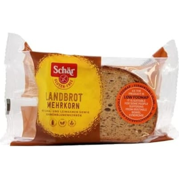 Schär Gluten-Free Country Bread Multigrain Pack of 5 (5 x 250 g)