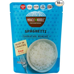 Miracle Noodle Shirataki Konjac Pasta Spaghetti 10 Packs 200 g
