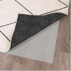 OHS Non Slip Carpet Underlay Multipurpose Mat for Carpets Laminate Wood Floors Carpet Pad Anti Slip Roll Adjustable Size Carpet Grippers 110cm x 160cm