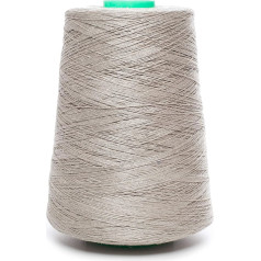 LUSIE'S LINEN Linen Yarn, 100% Linen Yarn, 0.5 kg Flax Thread, for Crocheting, Weaving, Knitting, Embroidery