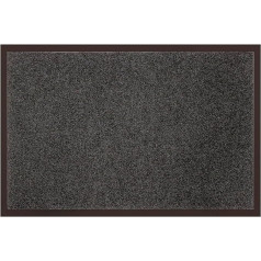 Tapis Deco Anti DUST Doormat 80X120 UNI GRIS, Polyester, Grey