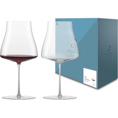 Zwiesel Glas Pinot Noir The Moment Red Wine Glass (Set of 2), Hand-Blown Red Wine Glasses, Elegant Tritan® Crystal Glasses for Red Wine (Item No. 122095)