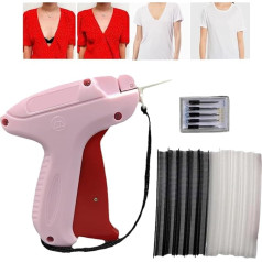 Stitchy Quick Clothing Fixer, Mini Stitch Machine Sewing Quilting Hemming Quick Stitch Tag Tool Fixer for Clothes Fine Stitch Tagging Machine for Clothing (A)