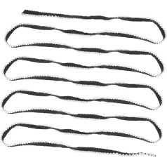 STOBOK 10st Perlenwickelrolle Blumenbesatz Blumenverzierungen Bänder Zum Nähen Diy Sammelalbum Nähen Trimmen Blumendekoration Baumwolldekor Stoffkante Polyester Schnürsenkel Spitze