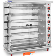 Gāzes cepeškrāsnis 30 cāļiem 6 iesmi propāna-butāna 30 kW