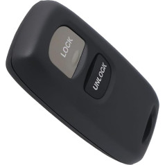 eMagTech 1 x 2 Button Car Remote Control Case with 433MHz Frequency Keyless Access Compatible with Mazda 2 3 5 6 323 626 Premacy