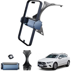 Coleya Car Mobile Phone Holder Compatible with Mercedes Benz A-Class W177 V177 2019-2024 / GLA CLA 2020-2024, Benz Electric Mobile Phone Holder, 360° Rotation, Compatible with All Smartphones 4 - 7
