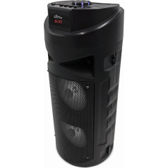 Media-Tech Party Box Boombox Portable Speaker Bluetooth Speaker FM Radio & MP3 Player & Karaoke KEG (30 Watt)