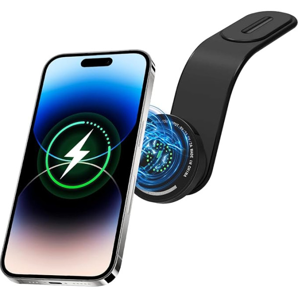 3T6B 15W for Magsafe Car Mount with Charging Function, Mobile Phone Holder, Car Charger, Car Charger for Dashboard, Magnetic Wireless Car Charger for iPhone 16/15/14/13/12 Series