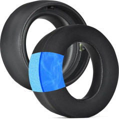 defean Replacement Ear Pads Compatible with Sony PlayStation PS5 Pulse Elite Wireless Headset Earpads with Noise Isolating Foam (Cooling Gel)